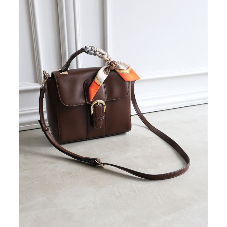 【オールシーズン/オケージョン/2way】スカーフ付き2wayハンドバッグ | TRYSIL | 詳細画像13 