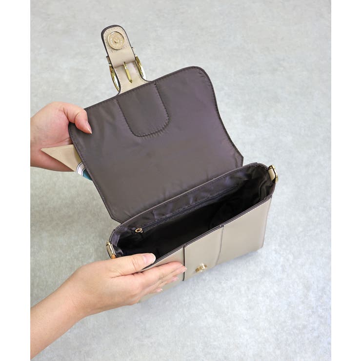 【オールシーズン/オケージョン/2way】スカーフ付き2wayハンドバッグ | TRYSIL | 詳細画像15 