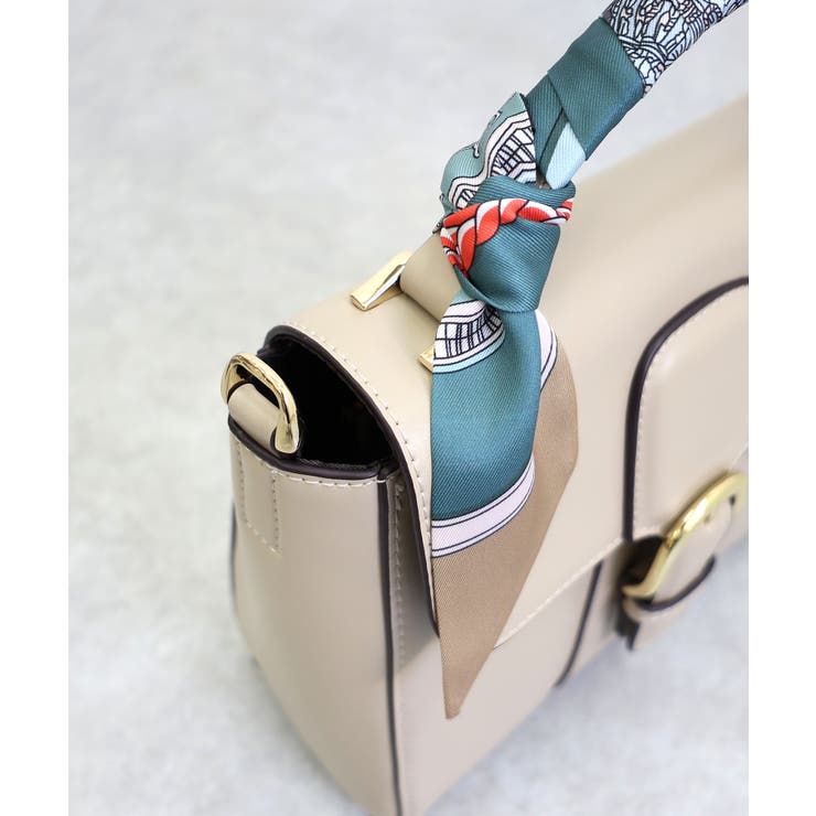 【オールシーズン/オケージョン/2way】スカーフ付き2wayハンドバッグ | TRYSIL | 詳細画像17 