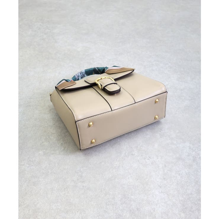 【オールシーズン/オケージョン/2way】スカーフ付き2wayハンドバッグ | TRYSIL | 詳細画像22 