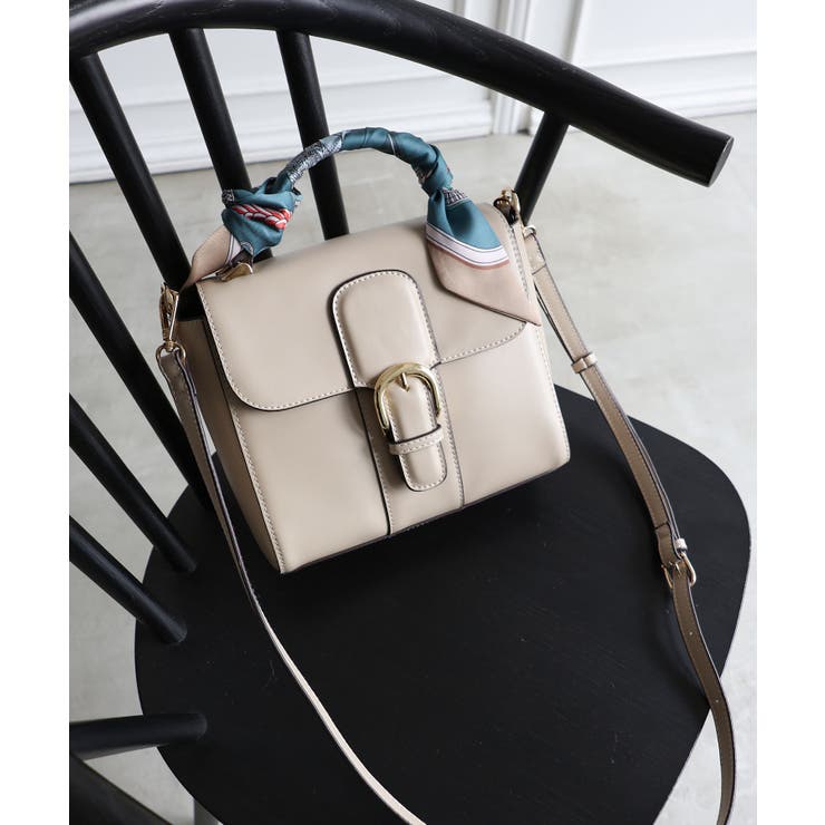 【オールシーズン/オケージョン/2way】スカーフ付き2wayハンドバッグ | TRYSIL | 詳細画像9 