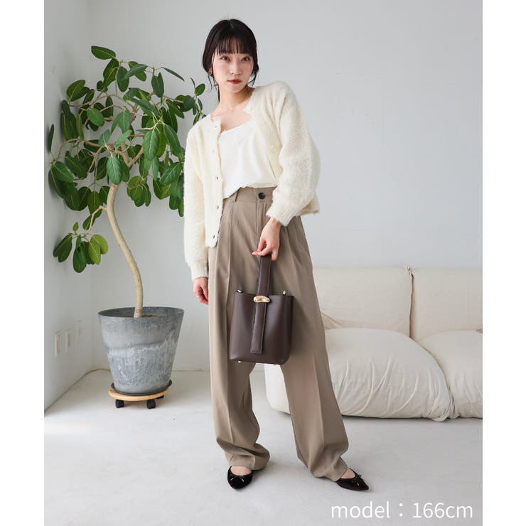 【オールシーズン ミディアムサイズ 2way】ニュアンスパーツワンハンドルショル… | TRYSIL | 詳細画像15 
