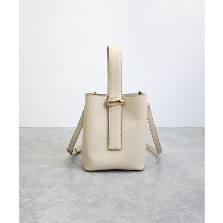 【オールシーズン ミディアムサイズ 2way】ニュアンスパーツワンハンドルショル… | TRYSIL | 詳細画像14 