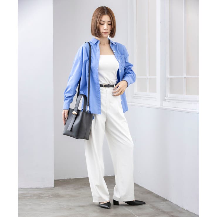 【オールシーズン ミディアムサイズ 2way】ニュアンスパーツワンハンドルショル… | TRYSIL | 詳細画像8 