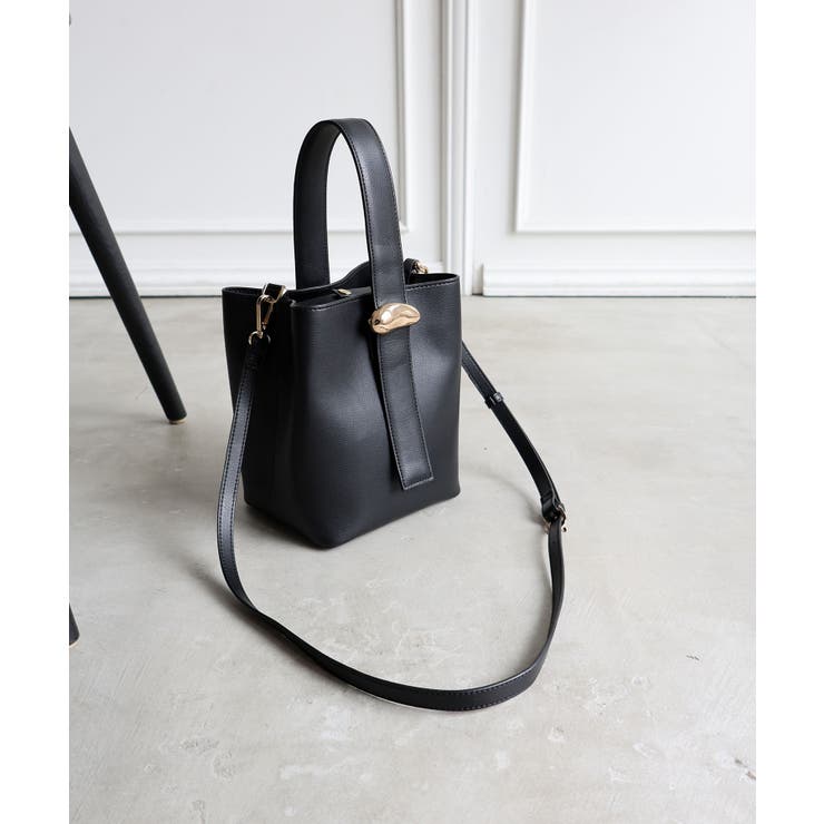 【オールシーズン ミディアムサイズ 2way】ニュアンスパーツワンハンドルショル… | TRYSIL | 詳細画像9 