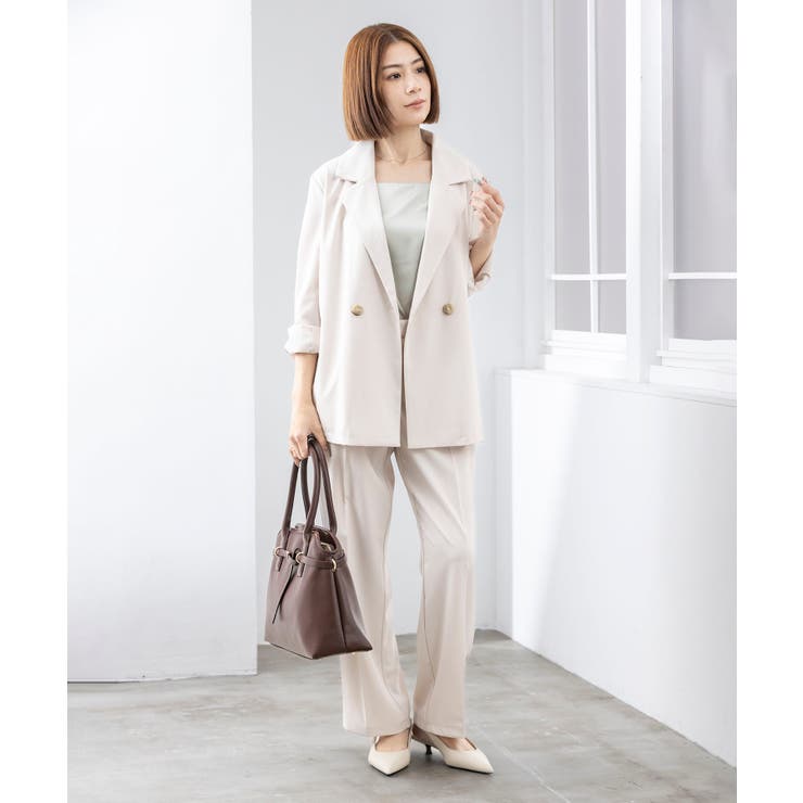 【オールシーズン/A4/通勤通学】ベルトデザイン横型A4トートバッグ | TRYSIL | 詳細画像12 