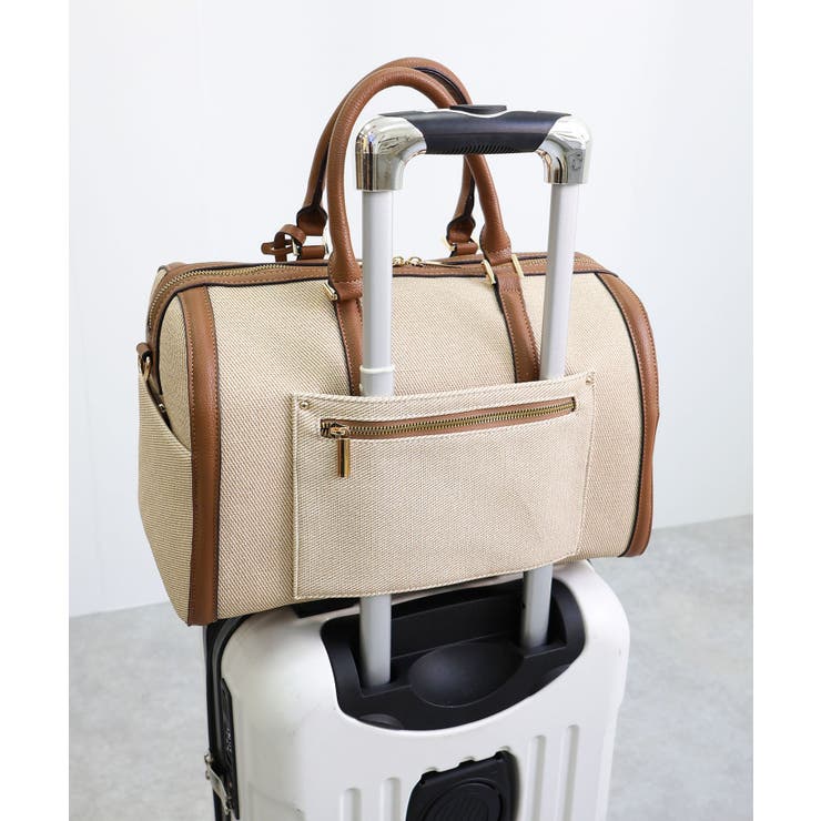 【旅行/大容量/オールシーズン】2wayトラベルボストンバッグ | TRYSIL | 詳細画像23 