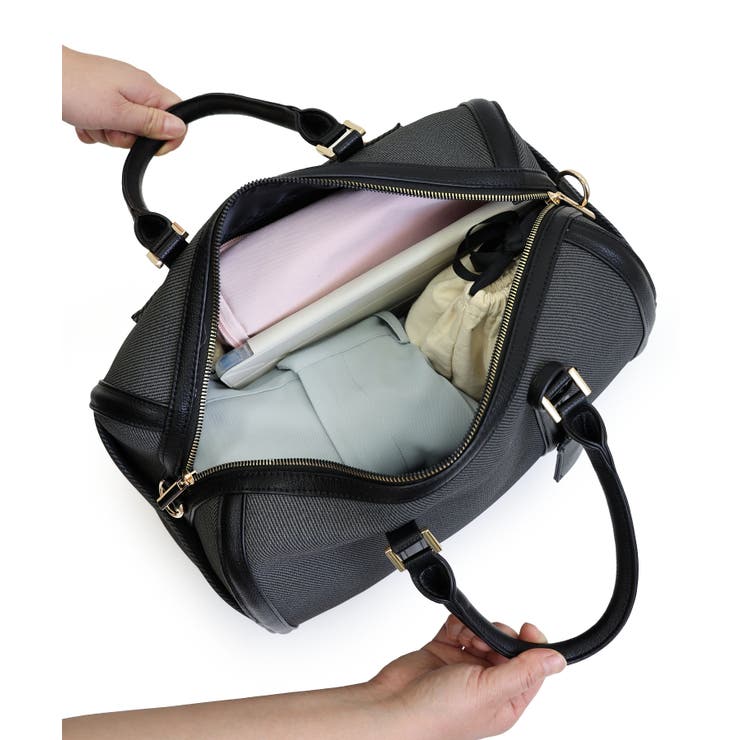 【旅行/大容量/オールシーズン】2wayトラベルボストンバッグ | TRYSIL | 詳細画像32 