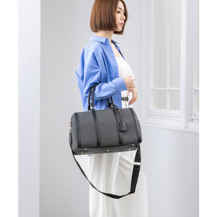 【旅行/大容量/オールシーズン】2wayトラベルボストンバッグ | TRYSIL | 詳細画像7 