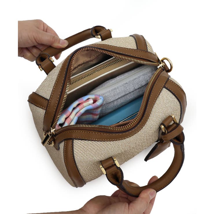 【オールシーズン/コンパクト/2way】2wayミニボストンバッグ | TRYSIL | 詳細画像28 