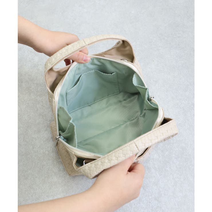 【ミディアムサイズ/デイリー/軽量】あおりポケット2wayトートバッグ | TRYSIL | 詳細画像23 