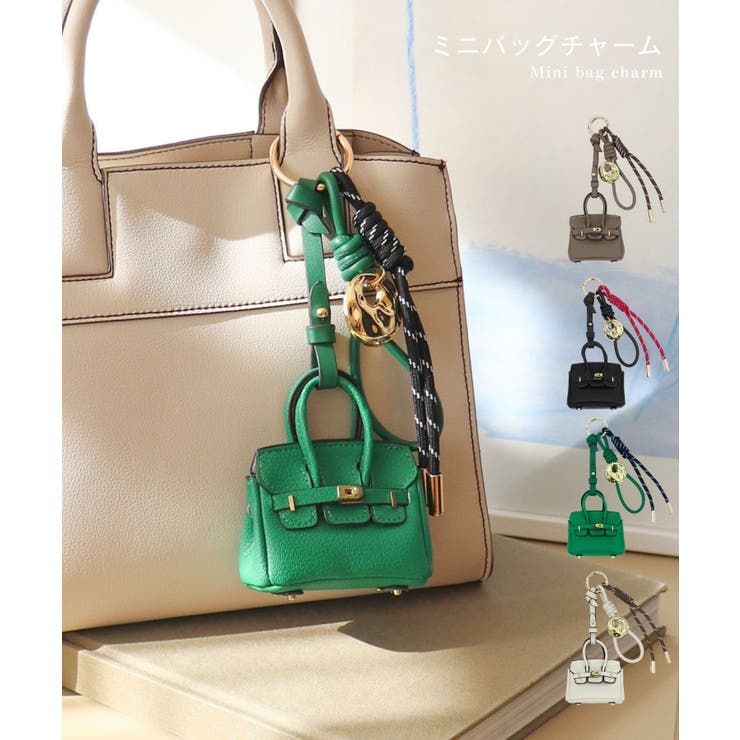 【プレゼント/コンパクト/マルチウェイ】ミニバッグチャーム | TRYSIL | 詳細画像1 