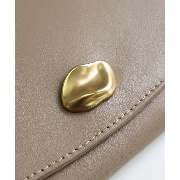 【本革/収納力/プレゼント】CAMELLIA / 牛革ニュアンスパーツ長財布 | TRYSIL | 詳細画像10 