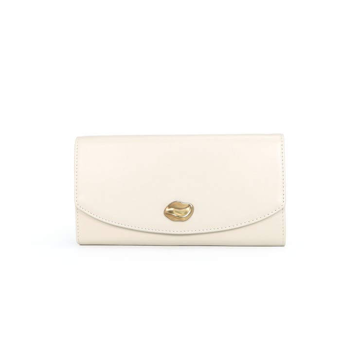 【本革/収納力/プレゼント】CAMELLIA / 牛革ニュアンスパーツ長財布 | TRYSIL | 詳細画像12 