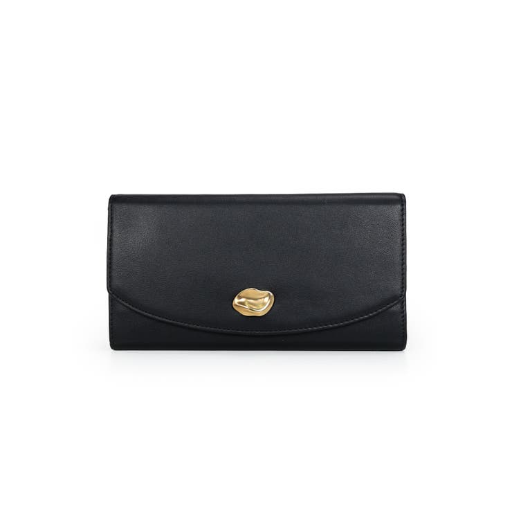 【本革/収納力/プレゼント】CAMELLIA / 牛革ニュアンスパーツ長財布 | TRYSIL | 詳細画像13 