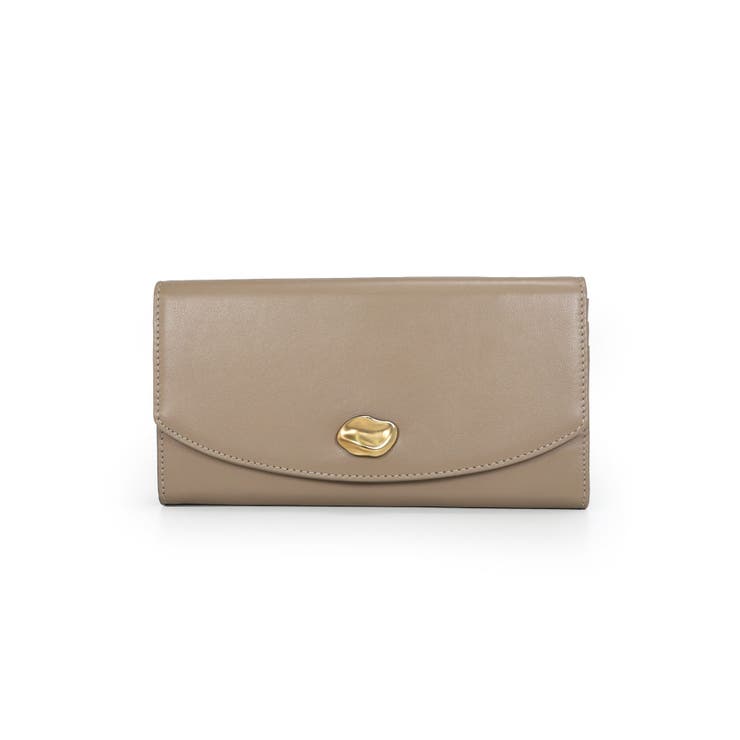 【本革/収納力/プレゼント】CAMELLIA / 牛革ニュアンスパーツ長財布 | TRYSIL | 詳細画像14 