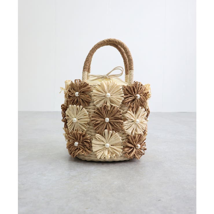 フラワーモチーフトートバッグ | TRYSIL | 詳細画像12 