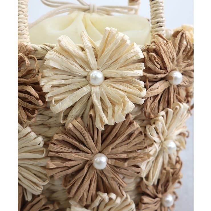 フラワーモチーフトートバッグ | TRYSIL | 詳細画像15 