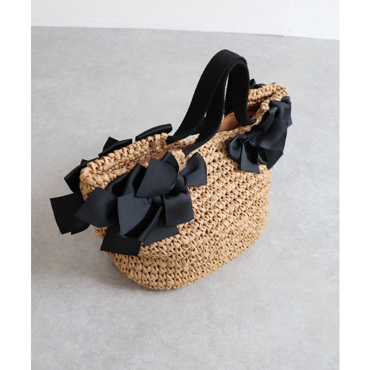 【デイリー/カゴバッグ/ミディアムサイズ】サイドリボンペーパートートバッグ | TRYSIL | 詳細画像21 