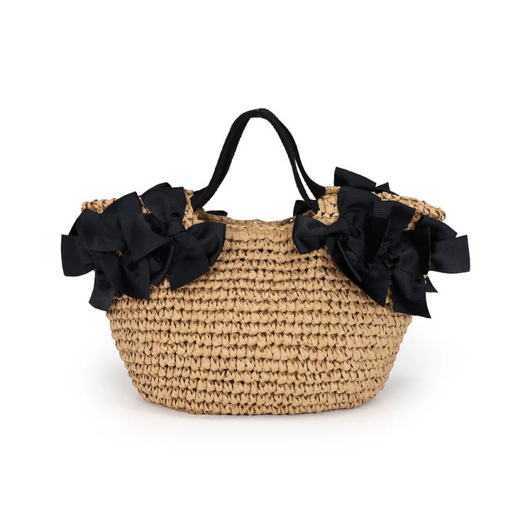 【デイリー/カゴバッグ/ミディアムサイズ】サイドリボンペーパートートバッグ | TRYSIL | 詳細画像23 