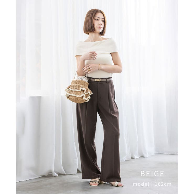 【デイリー/カゴバッグ/コンパクト】フリル2wayかごバッグ | TRYSIL | 詳細画像11 