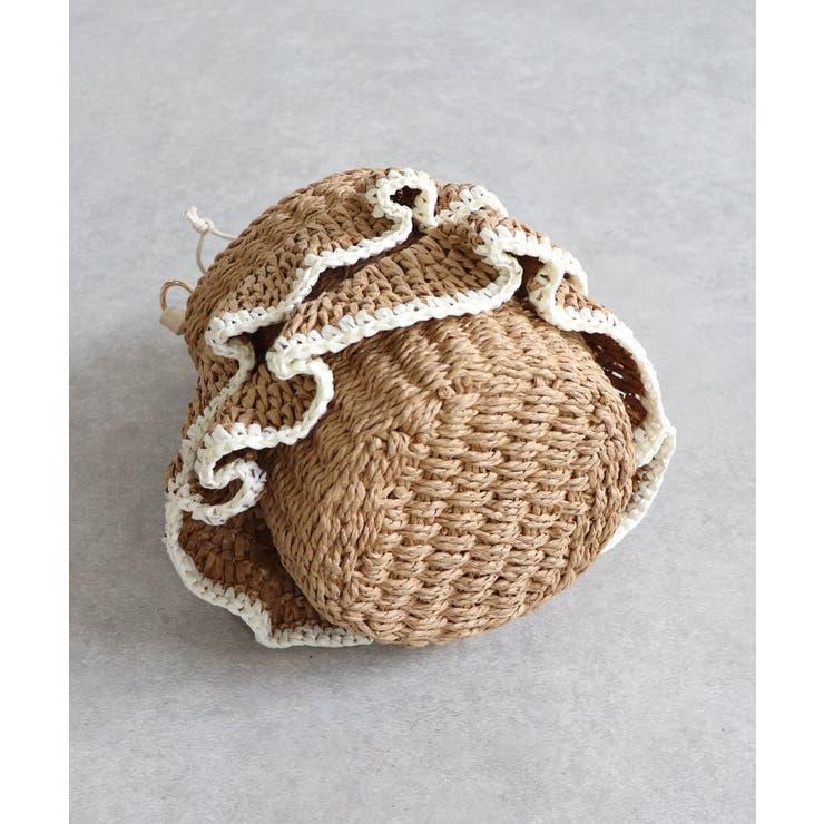 【デイリー/カゴバッグ/コンパクト】フリル2wayかごバッグ | TRYSIL | 詳細画像18 