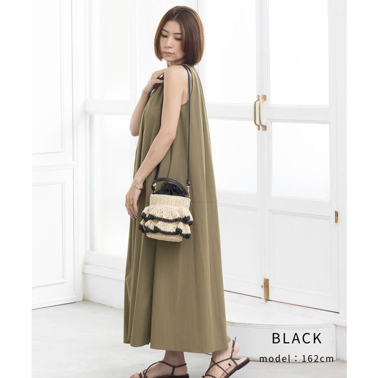 【デイリー/カゴバッグ/コンパクト】フリル2wayかごバッグ | TRYSIL | 詳細画像6 