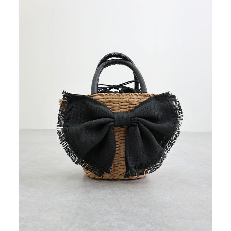 【デイリー/カゴバッグ/ミディアムサイズ】リボンかごバッグ | TRYSIL | 詳細画像16 