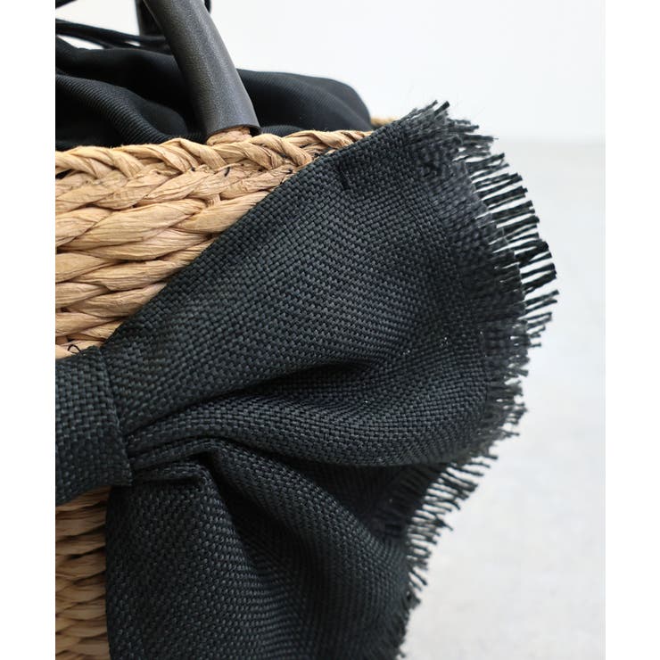 【デイリー/カゴバッグ/ミディアムサイズ】リボンかごバッグ | TRYSIL | 詳細画像19 