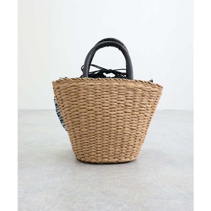 【デイリー/カゴバッグ/ミディアムサイズ】リボンかごバッグ | TRYSIL | 詳細画像22 