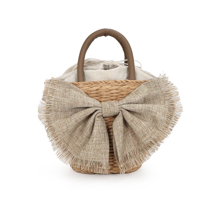 【デイリー/カゴバッグ/ミディアムサイズ】リボンかごバッグ | TRYSIL | 詳細画像31 