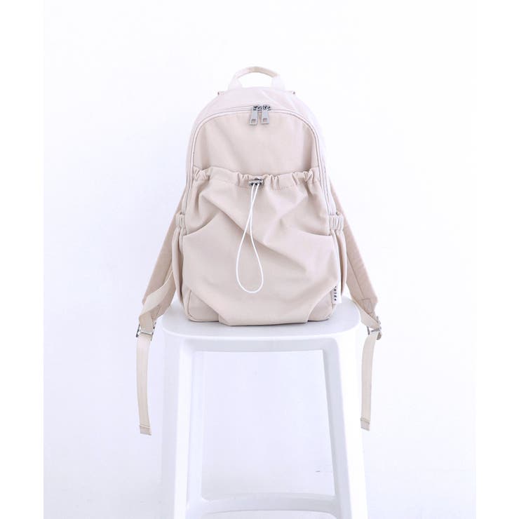 アイボリー | ギャザーリュック | TRYSIL