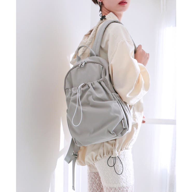 グレー | ギャザーリュック | TRYSIL