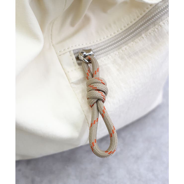 【ミディアムサイズ レジャー オールシーズン】パラコードハンドル2way巾着バッ… | TRYSIL | 詳細画像13 