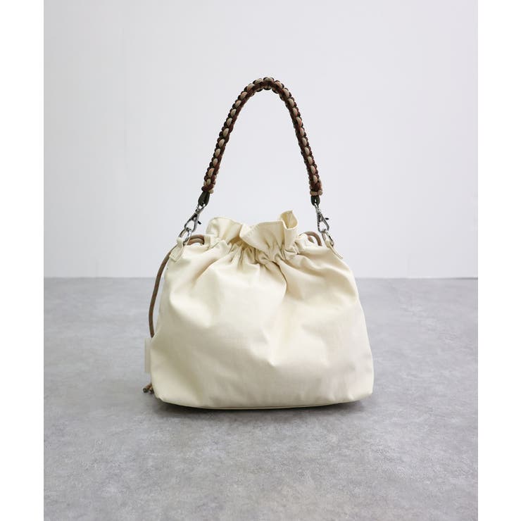 【ミディアムサイズ レジャー オールシーズン】パラコードハンドル2way巾着バッ… | TRYSIL | 詳細画像16 