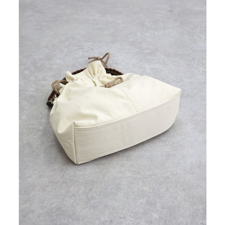 【ミディアムサイズ レジャー オールシーズン】パラコードハンドル2way巾着バッ… | TRYSIL | 詳細画像17 