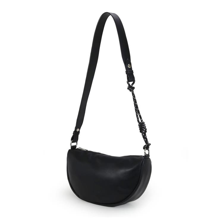 ブラック | パラコード付きショルダーバッグ | TRYSIL