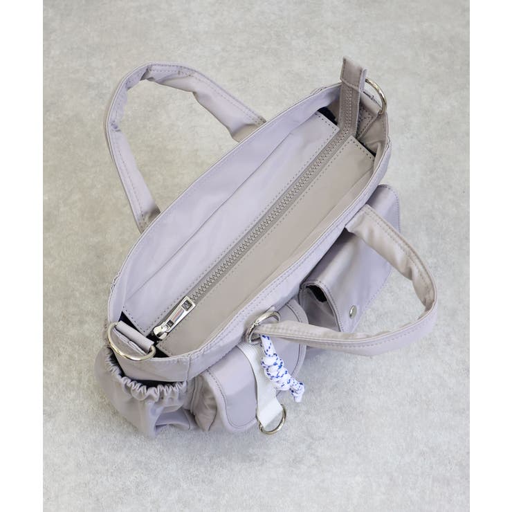 【2way/デイリー/オールシーズン】マルチポケット2wayトートバッグ | TRYSIL | 詳細画像12 