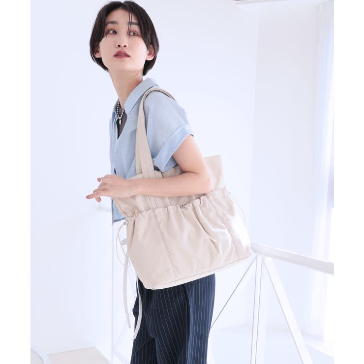 ギャザーポケットトートバッグ | TRYSIL | 詳細画像2 