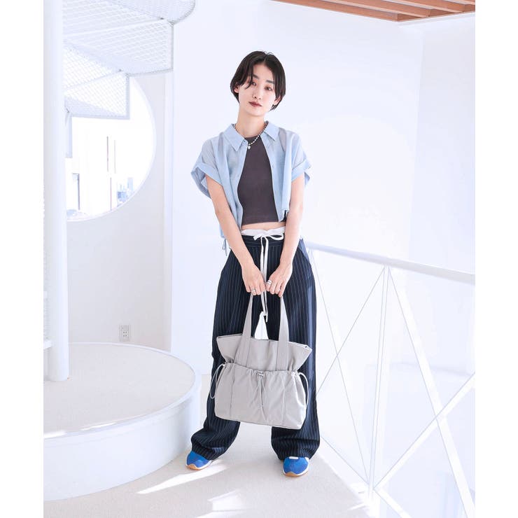 ギャザーポケットトートバッグ | TRYSIL | 詳細画像8 