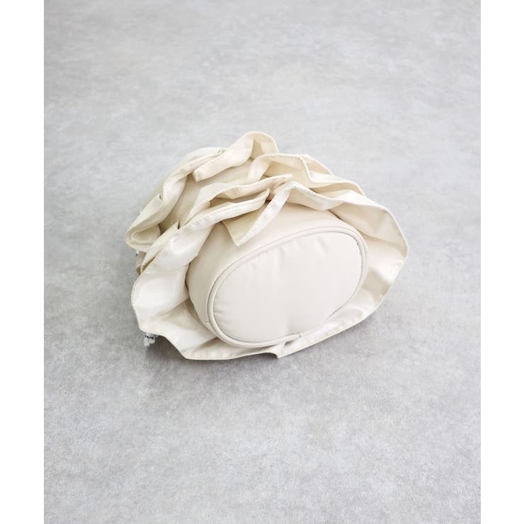 【2way/デイリー/オールシーズン】2wayフリル巾着バッグ | TRYSIL | 詳細画像21 