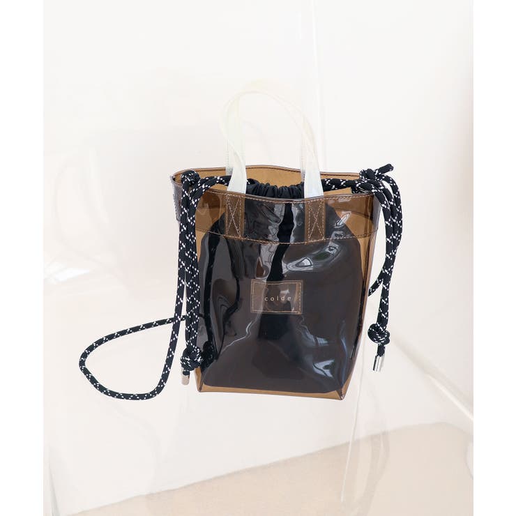 【2way/レジャー/クリアバッグ】2way配色ビニールバッグ | TRYSIL | 詳細画像10 