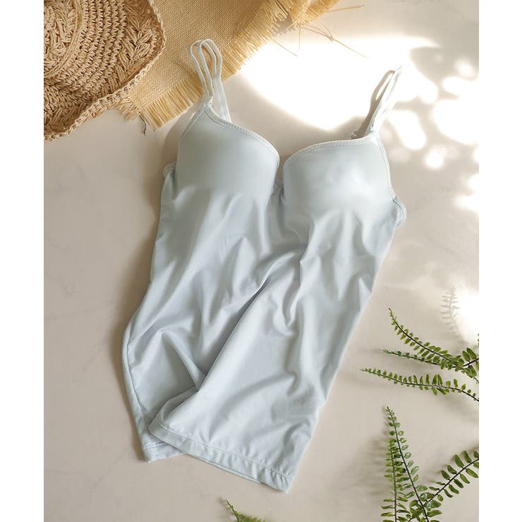 接触冷感《楽盛りブラトップ》ワイヤー入り ブラトップ ブラキャミ | tu-hacci  | 詳細画像28 