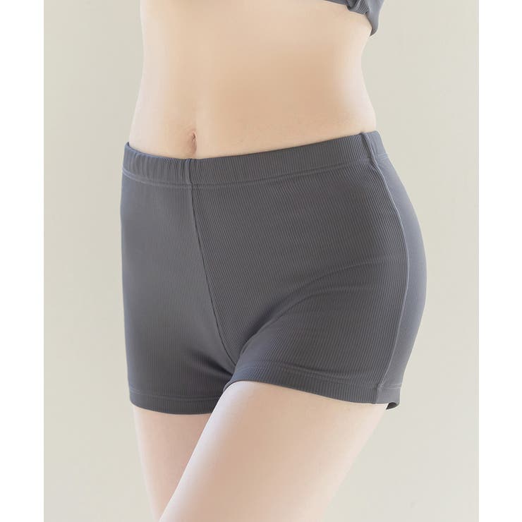 チャコールグレー | 水陸両用ブラトップお揃いショートパンツ | tu-hacci 