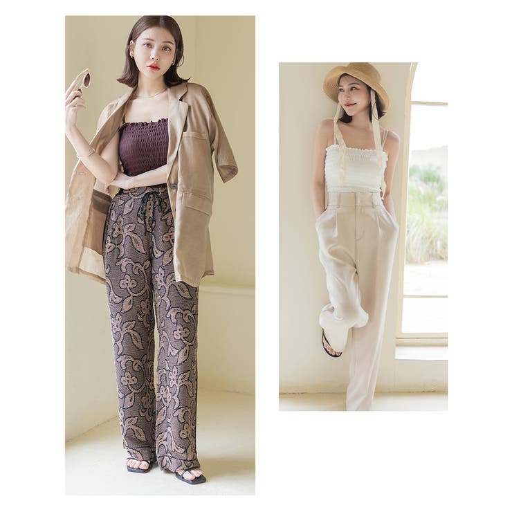 3wayシャーリングモーニングルーティンブラトップ | tu-hacci  | 詳細画像13 