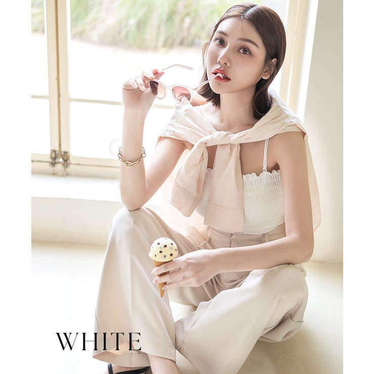 3wayシャーリングモーニングルーティンブラトップ | tu-hacci  | 詳細画像17 