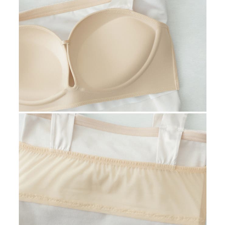 肩リボンカップ付きトップス《BRAmone Fashion Glamorous》 | tu-hacci  | 詳細画像23 