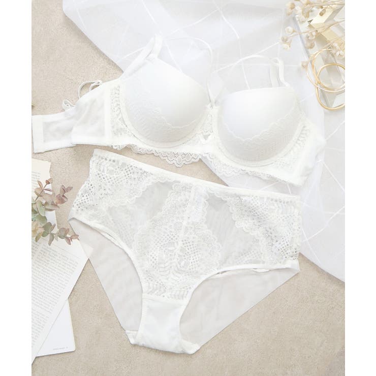 【2点セット】tu-hacci ブラジャー・ショーツセット ブラジャー ショーツセット 4color[品番：THCU0003531]｜tu