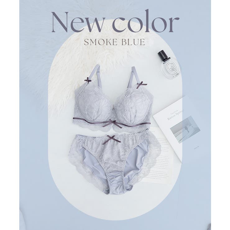 vivanteダリアレースブラ&ショーツ 補正ブラに見えない脇肉撃退ブラ モカ | tu-hacci  | 詳細画像6 