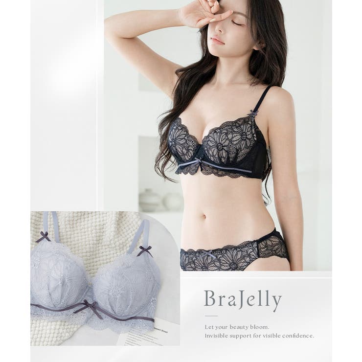 BraJelly》ダリアレースブラ＆ショーツ[品番：THCU0003677]｜tu-hacci